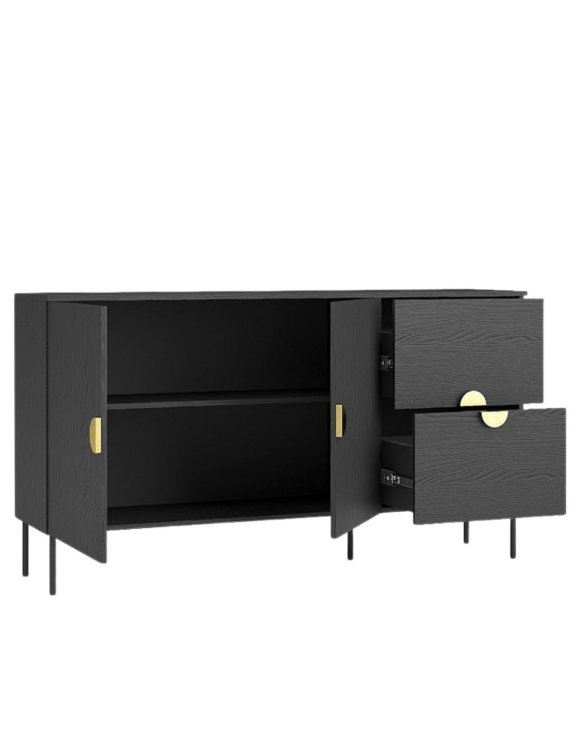 Komoda z szufladami Mond 03 Grafit