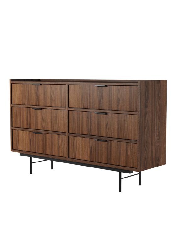 komoda 6s edison brown warmia walnut