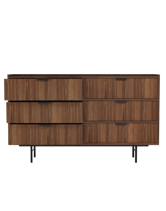 komoda 6s edison brown warmia walnut