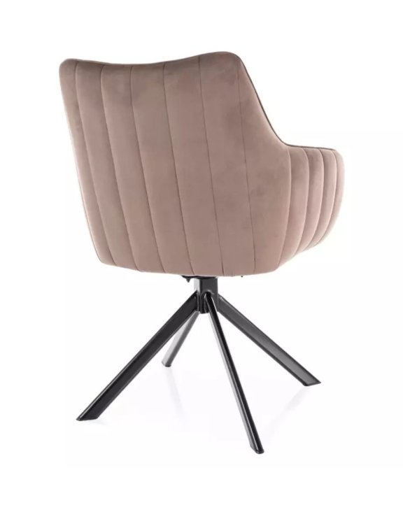 krzeslo azalia velvet cappuccino