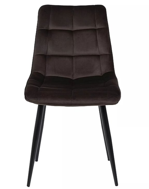 krzeslo choc velvet braz