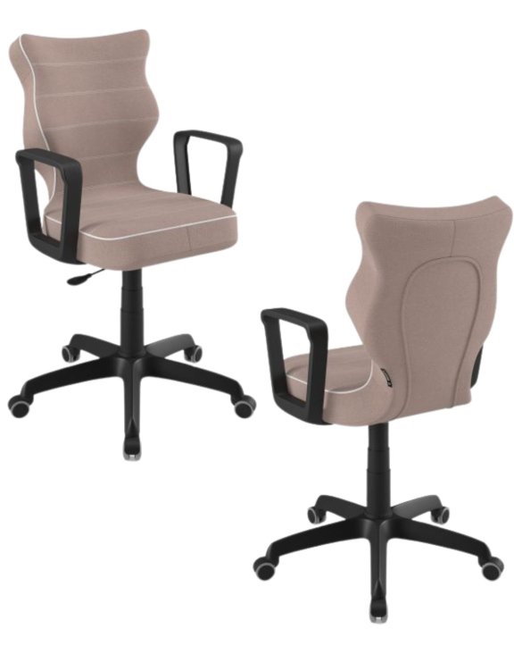 Krzesło młodzieżowe Entelo Norm, Czarna Podstawa, Rozmiar 6 (wzrost 159 - 188 cm)