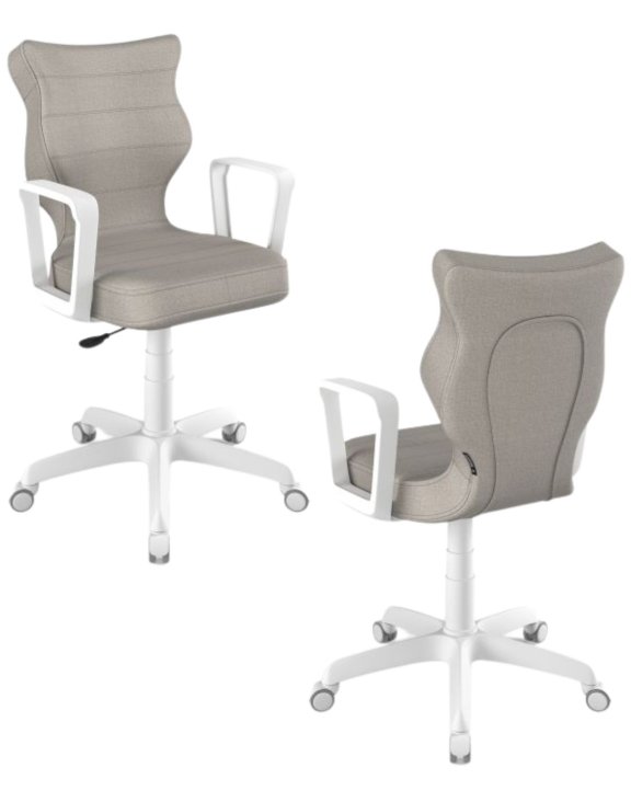 Krzesło młodzieżowe Entelo Norm, Biała Podstawa, Rozmiar 6 (wzrost 159 - 188 cm)