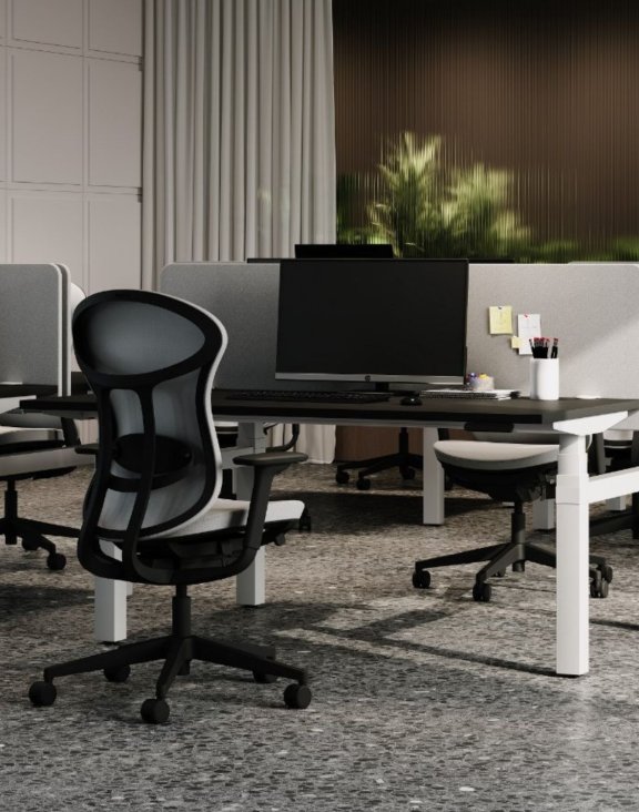 krzeslo obrotowe prox mesh black