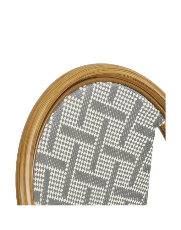 krzesło ogrodowe lauria, aluminiowe, sztaplowane (7001186)