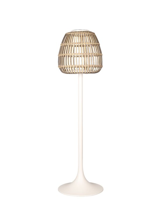 lampa ogrodowa stojąca, solarna malta