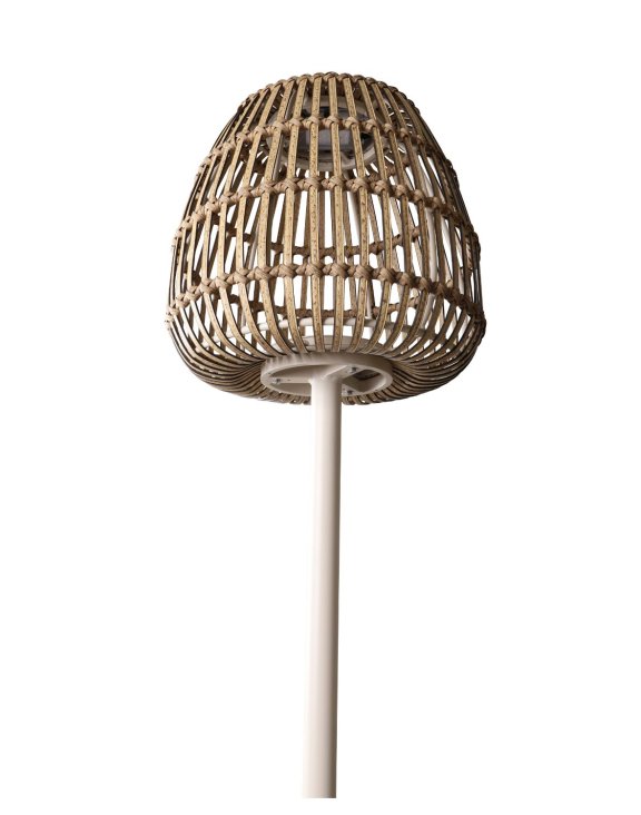 lampa ogrodowa stojąca, solarna malta