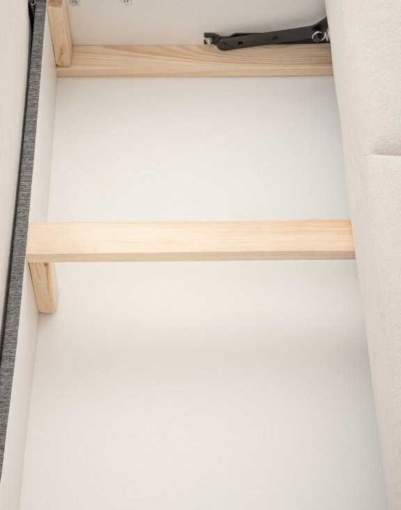 mały beżowy narożnik tiko 208 cm