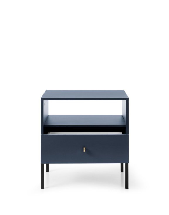 szafka nocna mono granatowa (ms54), navy/black