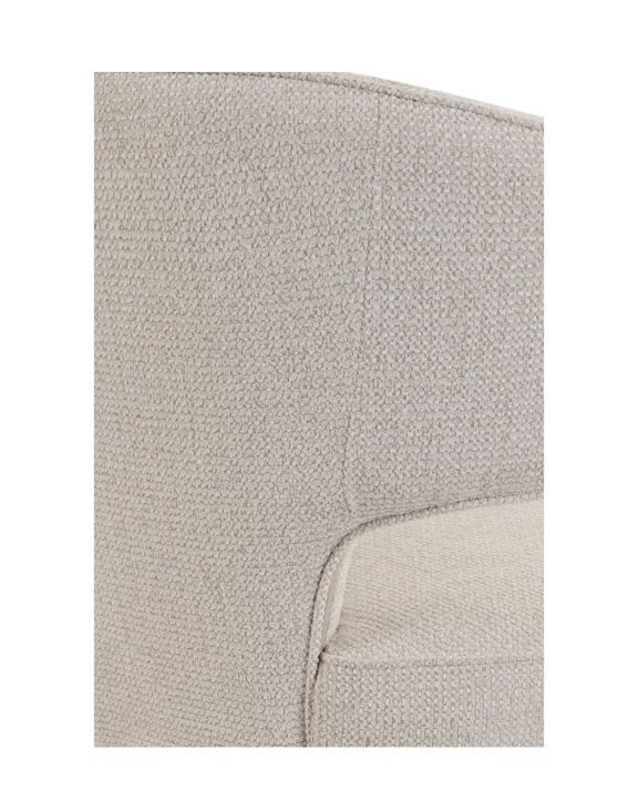 krzesło nami n22, obrotowe 360° z funkcją powrotu, cashmere/beige