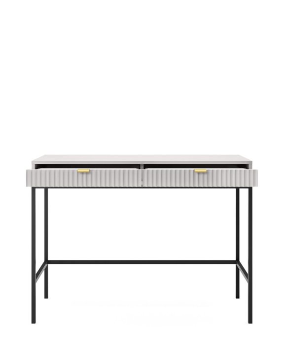 toaletka nova (t104), konsola do przedpokoju, grey/black