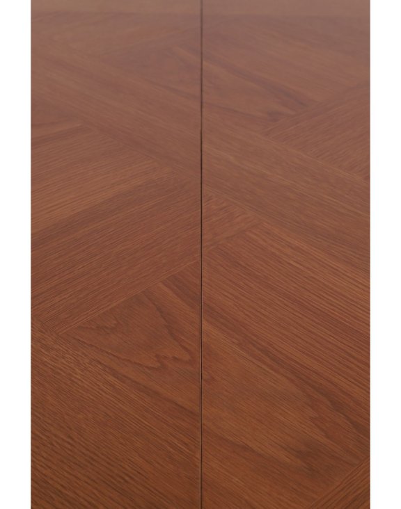 stół rozkładany, prostokątny pietro z jodełką, 160 cm - 200 cm, ciemny orzech
