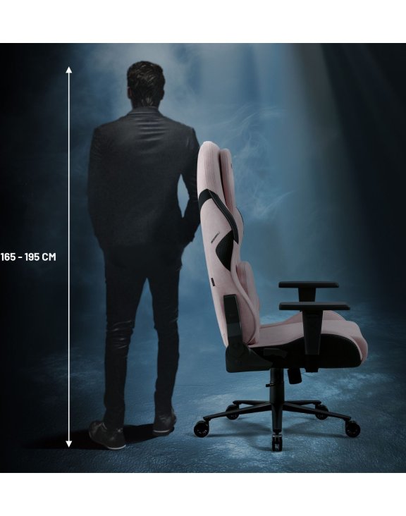 rożowy fotel gamingowy, fotel diablo x-one prime