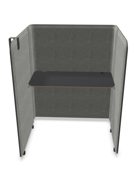 scianka wyciszajaca boks brainy felt grey