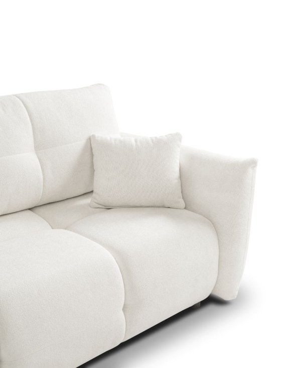 biała sofa base z funkcją spania