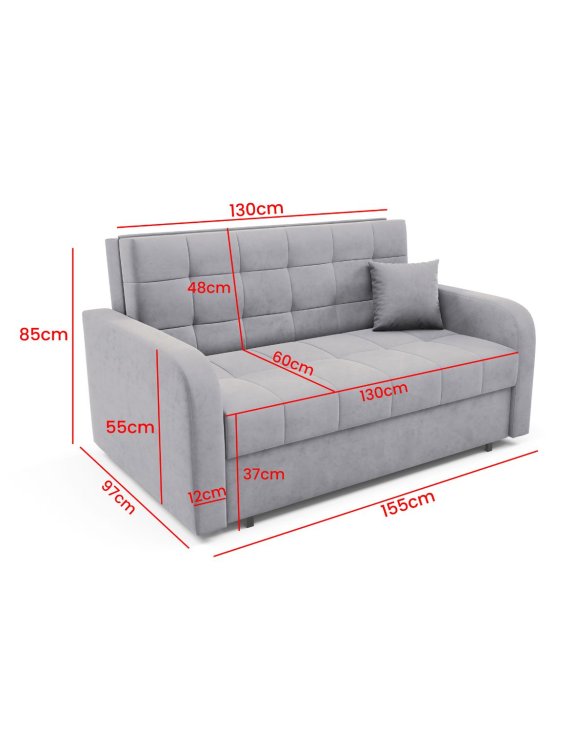 sofa amerykanka haven iii 155 cm