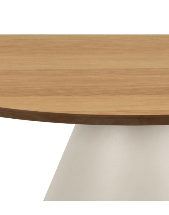 stolik kawowy soli 85 cm, dąb matowy (24073)