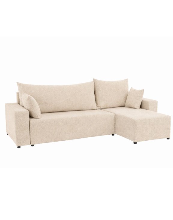 narożnik z funkcją spania sora l 242 cm ze stolikiem pomocniczym alto hm