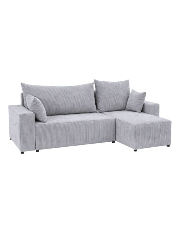 narożnik z funkcją spania sora l 242 cm ze stolikiem pomocniczym alto hm