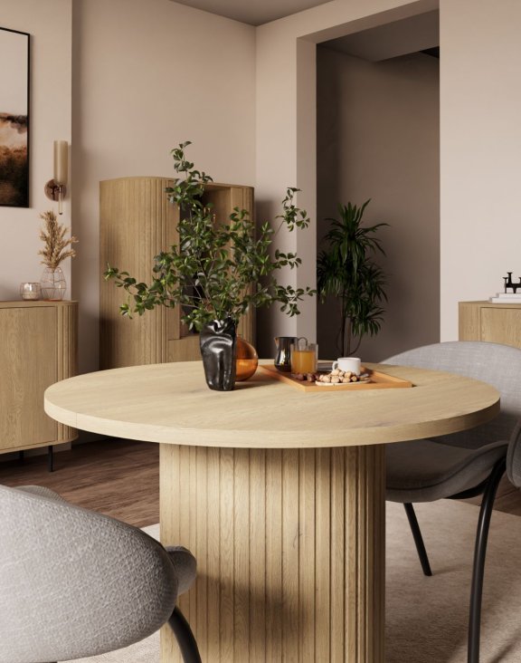 stol ovalio dab cremona