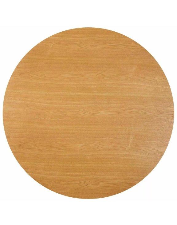 Stół okrągły Rondo 120 cm dąb, okleina naturalna