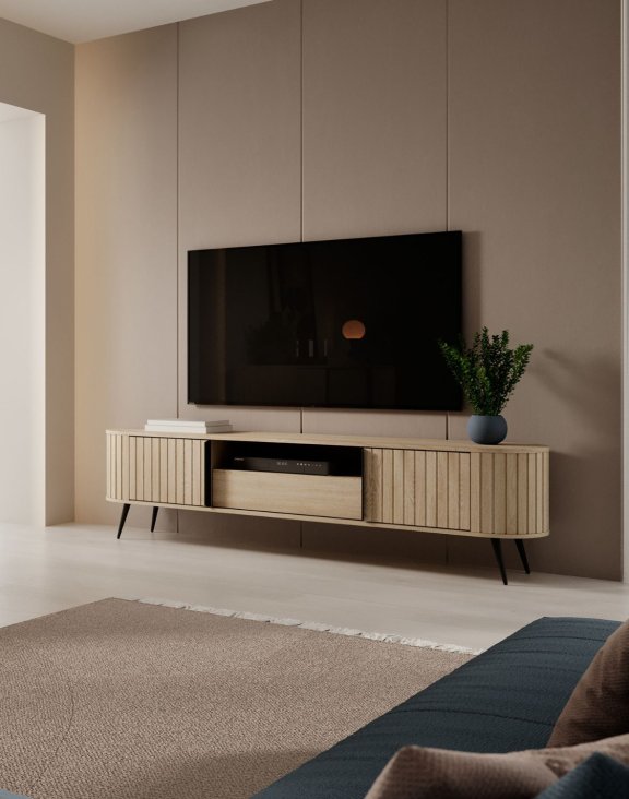 szafka rtv lovi dąb cremona 192 cm
