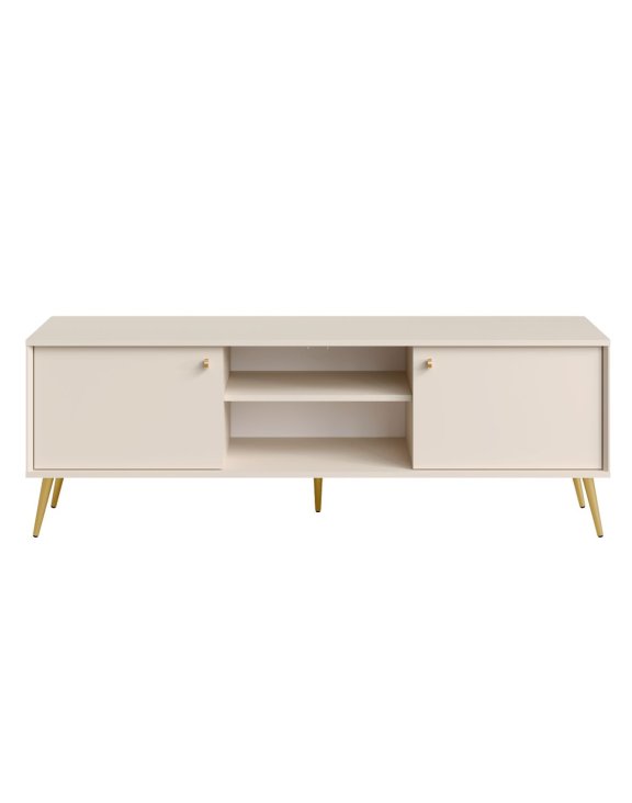 Szafka RTV piasek pustyni 156 cm Rose 08