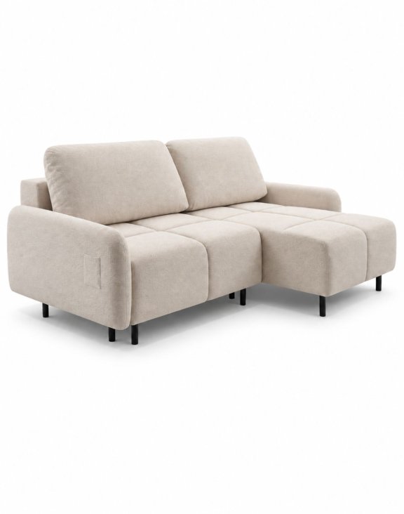 Narożnik Tiko 208 cm prawy beżowy - wysyłka express 24h