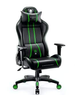 Fotel Diablo X-One 2.0 Normal: Czarno-zielony