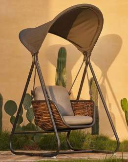 Huśtawka ogrodowa pojedyncza Borneo