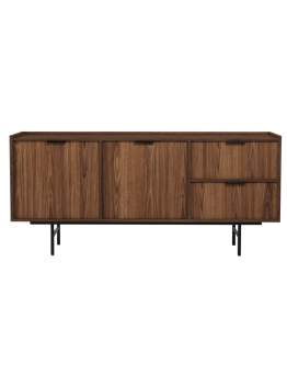 Komoda Edison Brown Warmia Walnut 2d2s