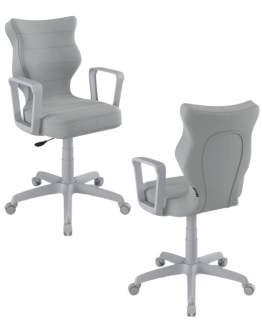 Krzesło młodzieżowe Entelo Norm, Szara Podstawa, wzrost 159 - 188 cm, Rozmiar 6