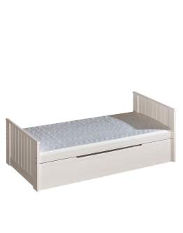 Łóżko podwójne wysuwane z pojemnikiem TOMI 90x200 cm