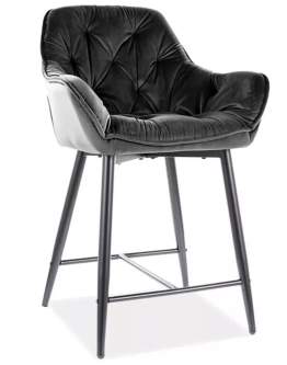 Półhoker Cherry H-2 Velvet Czarny