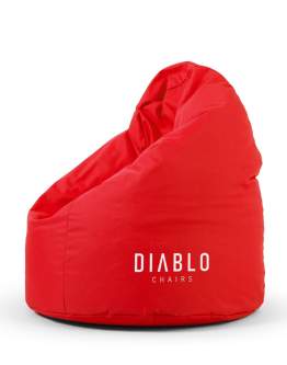 Pufa dla dziecka Diablo: czerwona