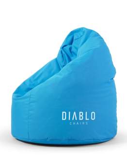 Pufa dla dziecka Diablo: niebieska