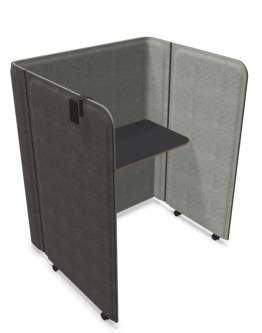 Ścianka Wyciszająca Boks Brainy MINI Felt Grey
