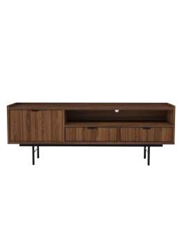Szafka RTV Edison Brown Warmia Walnut 150 cm