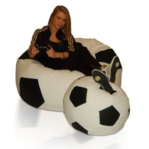 Zestaw puf Football XXXL