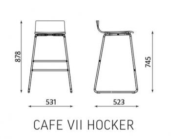 Hoker Latte (Cafe VII) Hocker