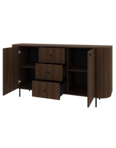 Komoda Ovalio Dąb Dunin (2F3S, Typ 823)