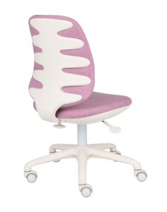 Fotel Active White Różowy