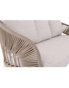 zestaw ogrodowy adora: 3-osobowa sofa, 2 fotele i 2 stoliki