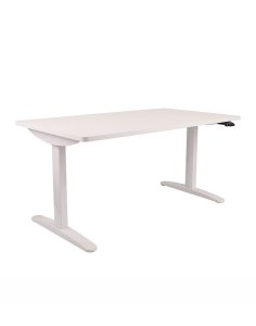 Biurko regulowane Alto 102 White - niestandardowe wymiary