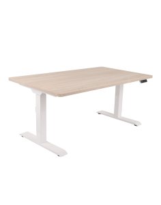 Biurko regulowane Alto 101 White - wymiary niestandardowe