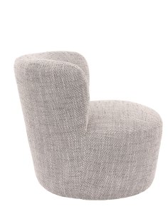 fotel amelie m14. szary, miękki, nowoczesny