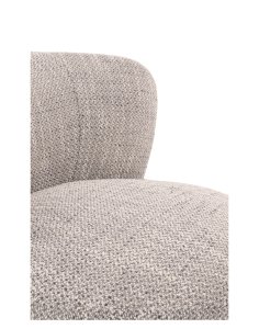 fotel amelie m14. szary, miękki, nowoczesny