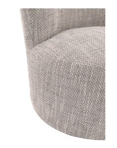 fotel amelie m14. szary, miękki, nowoczesny