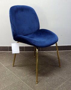 Krzesło Dori Granatowe (684) - OUTLET