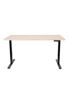 biurko z regulacja wysokosci alto 100 black 120 cm